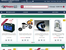 Tablet Screenshot of happygiftmart.com